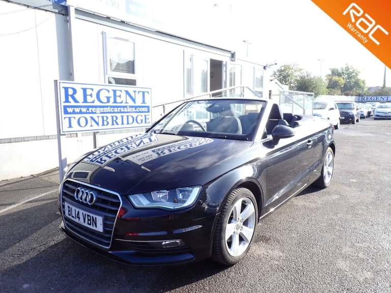 2014 Audi A3 Cabriolet 1.4 TFSI CoD Sport Convertible 2dr Petrol Manual Euro 6