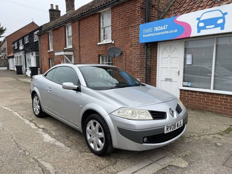 2008 Renault Megane 1.6 VVT Dynamique 2dr CONVERTIBLE PETROL Manual
