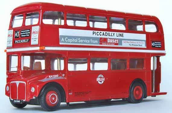 SCALE MODEL BUS GM Buses ROUTEMASTER 