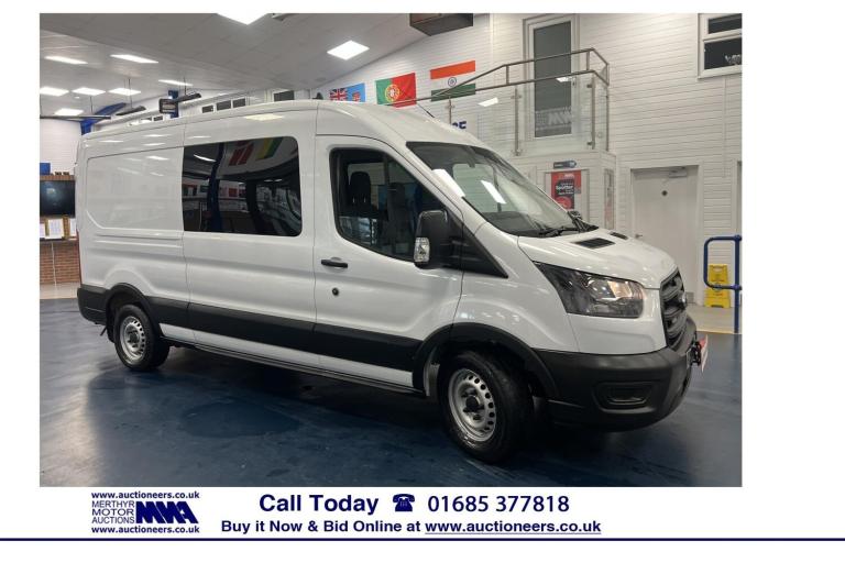 2022 Ford Transit T350 LEADER 2.0TDCI ECOBLUE 130PS LWB 7 SEAT MESS VAN C/W TOILET ---------- PAN...
