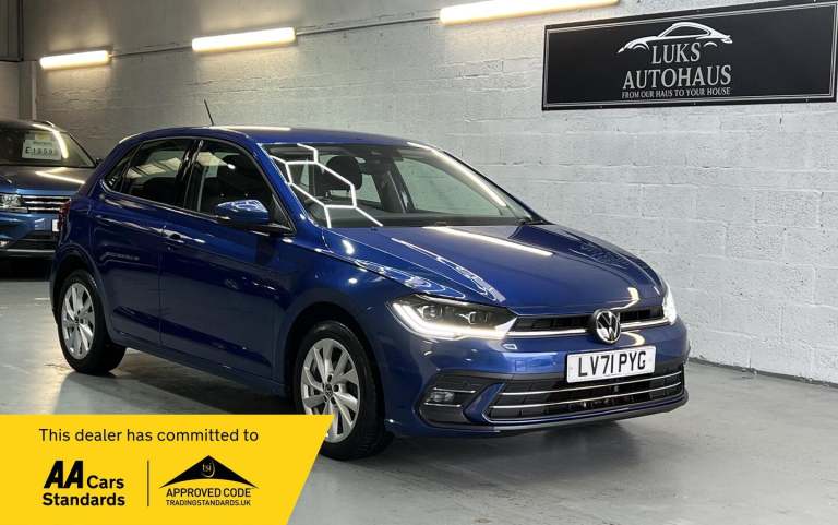 2021 Volkswagen Polo 1.0 TSI Style 5dr HATCHBACK PETROL Manual