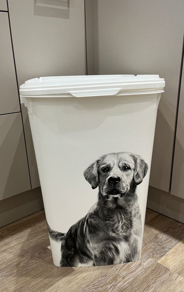 Royal canin dog food storage bin 