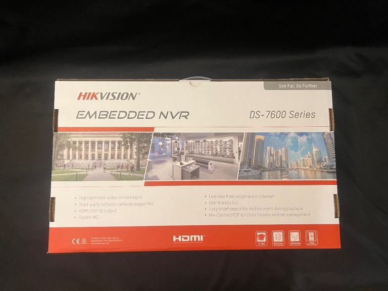 The Hikvision Embedded NVR DS-7608ni-k1/8p/4g