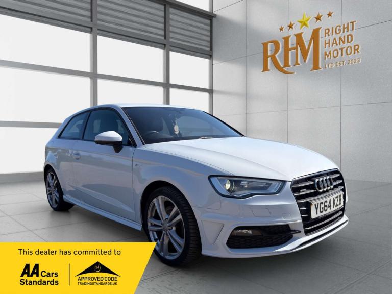2014 Audi A3 2.0 A3 S Line TDI Quattro Semi-Auto 4WD 3dr Hatchback Diesel Automatic