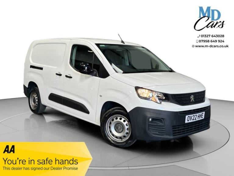 2022 Peugeot Partner 950 1.5 BlueHDi 100 Professional Prem Van [6Speed] PANEL VAN DIESEL Manual