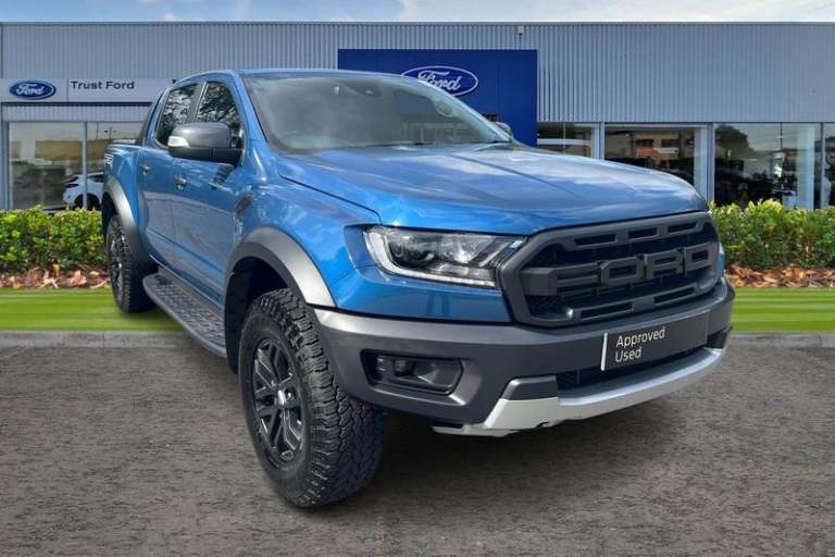 2022 Ford Ranger Raptor AUTO 2.0 EcoBlue 213ps 4x4 Double Cab Pick Up, NO VAT Automatic Pick-Up D...