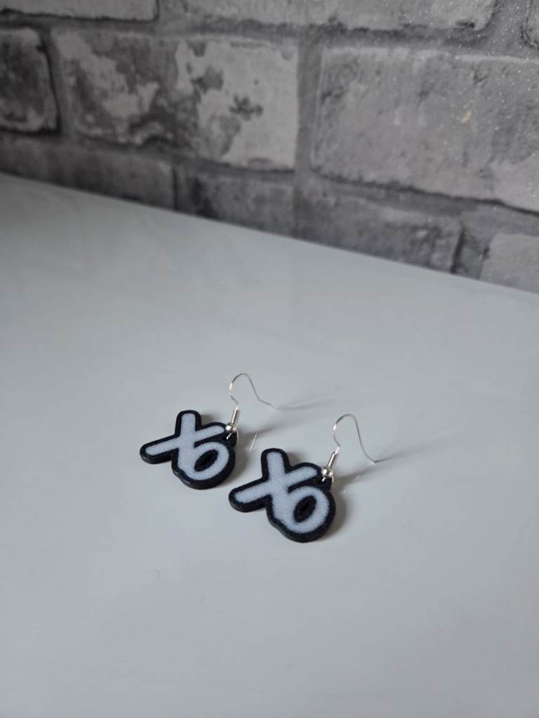 3D earrings 