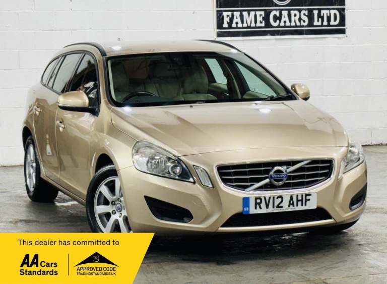 2012 Volvo V60 2.0 D3 ES Geartronic Euro 5 (s/s) 5dr ESTATE Diesel Automatic