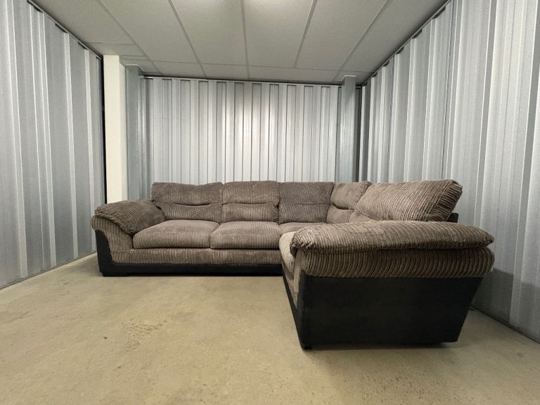 Large grey corner sofa DELIVERY AVAILABLE 