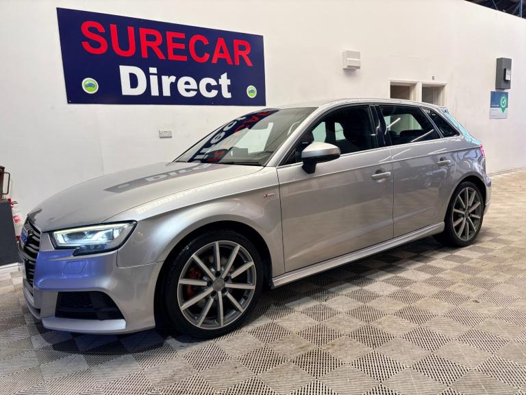 2017 Audi A3 2.0 TFSI S Line 5dr HATCHBACK Petrol Manual
