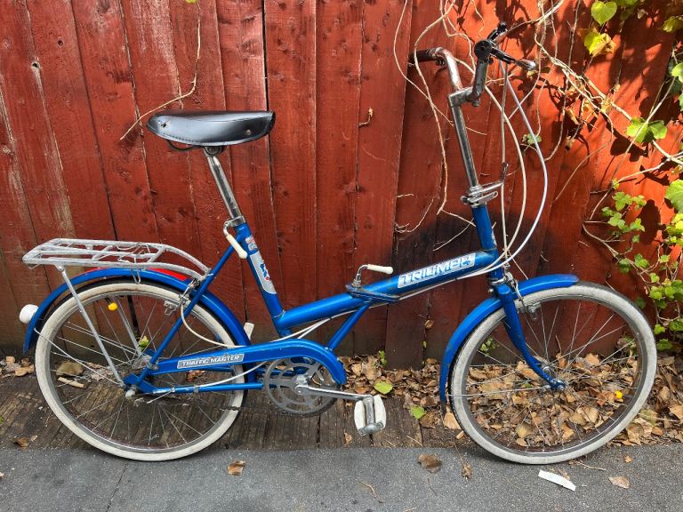 Vintage Triumph Traffic Master folding bicycle