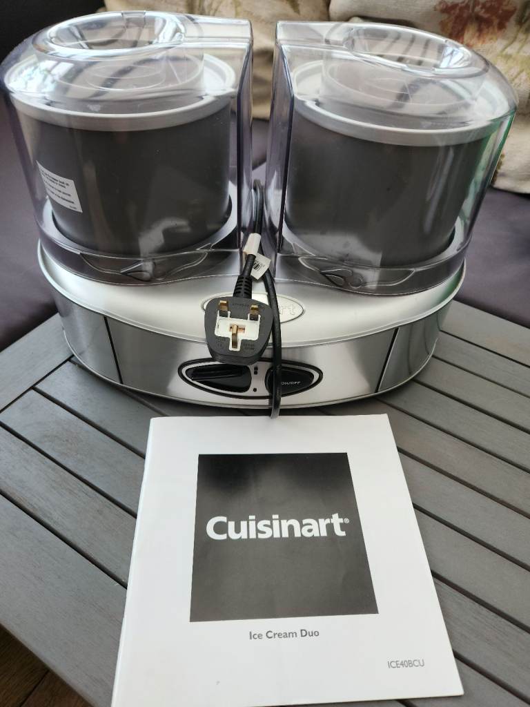 Cuisinart Dual Flavour Ice Cream Maker Machine