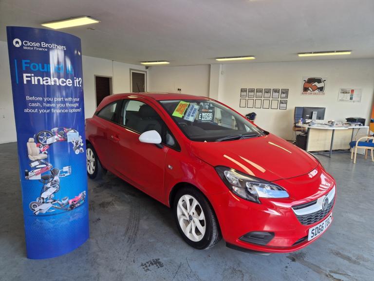 2016 VAUXHALL CORSA STING 1.4 PETROL, 12 MONTHS WARRANTY 