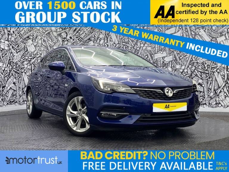 2021 Vauxhall Astra 1.2 Turbo SRi Hatchback 5dr Petrol Manual Euro 6 (s/s) (145 ps) Hatchback Pet...