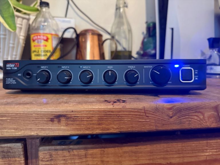 Inter-M MA-106 60W Public Address Mixer PA Amplifier