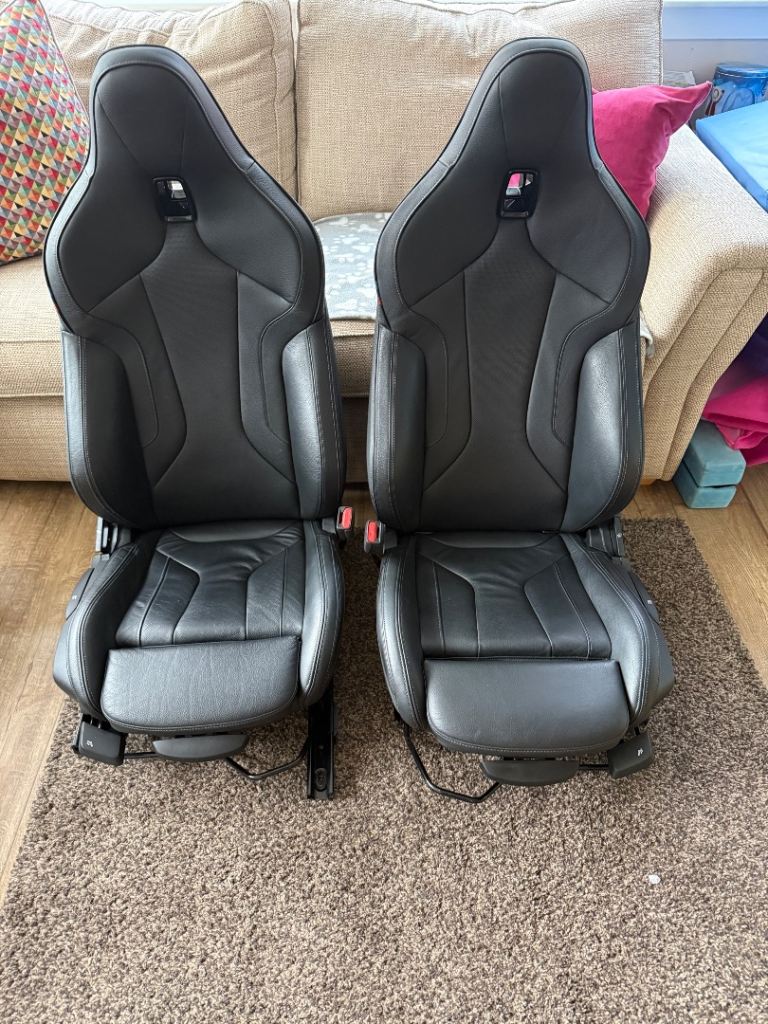 Bmw 1 Series F40 M135i 2019 to 2024 Pair Front Leather Heated Seat F44 compatible 