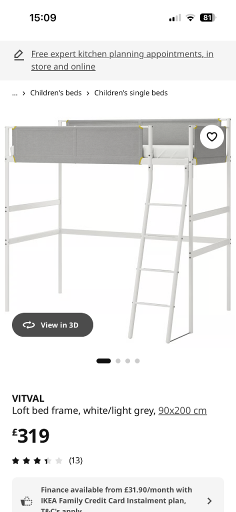 IKEA loft bed