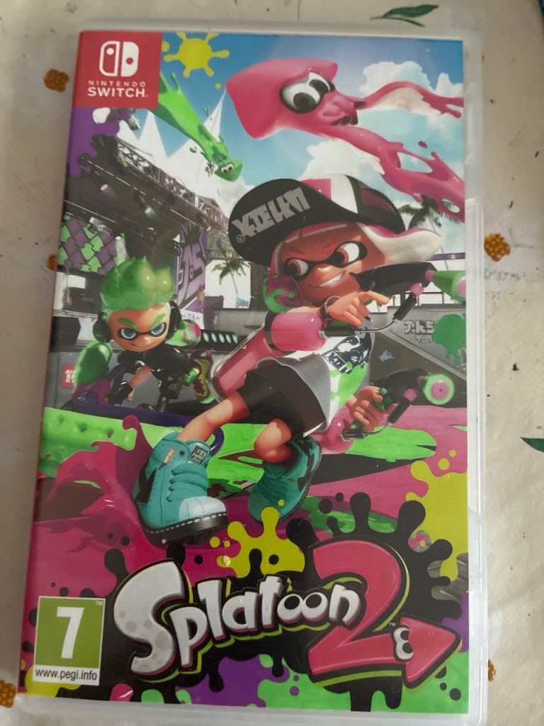 Nintendo Switch Splatoon 2 Game - Practically NEW!