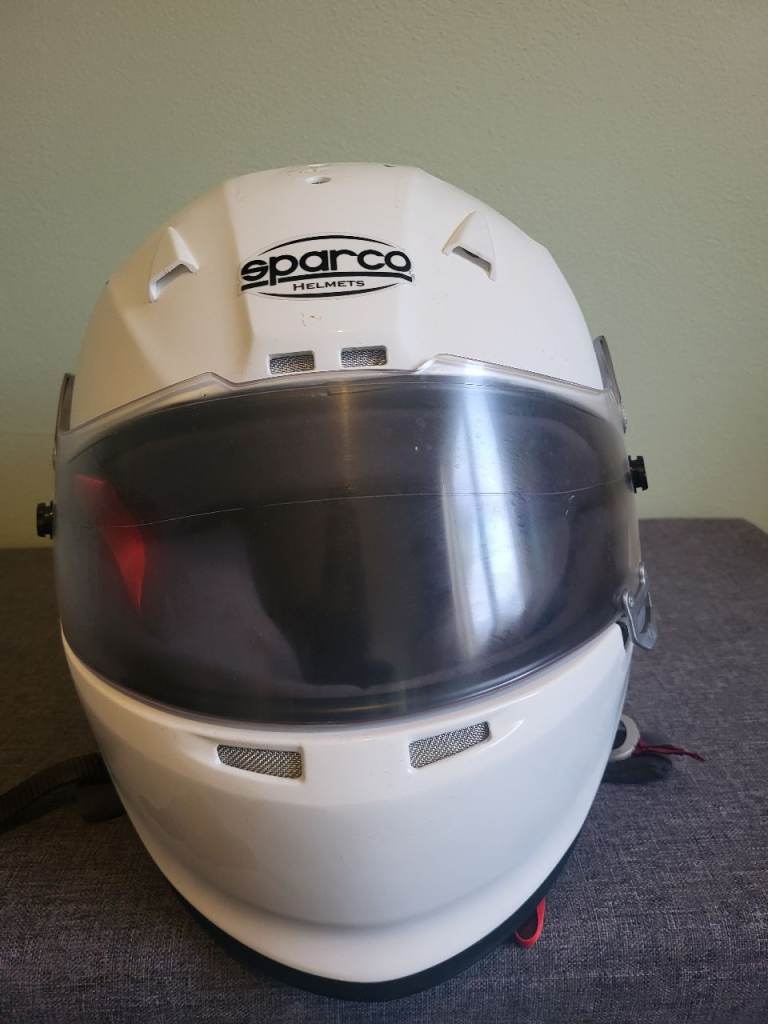Kids Sparco karting helmet - size small