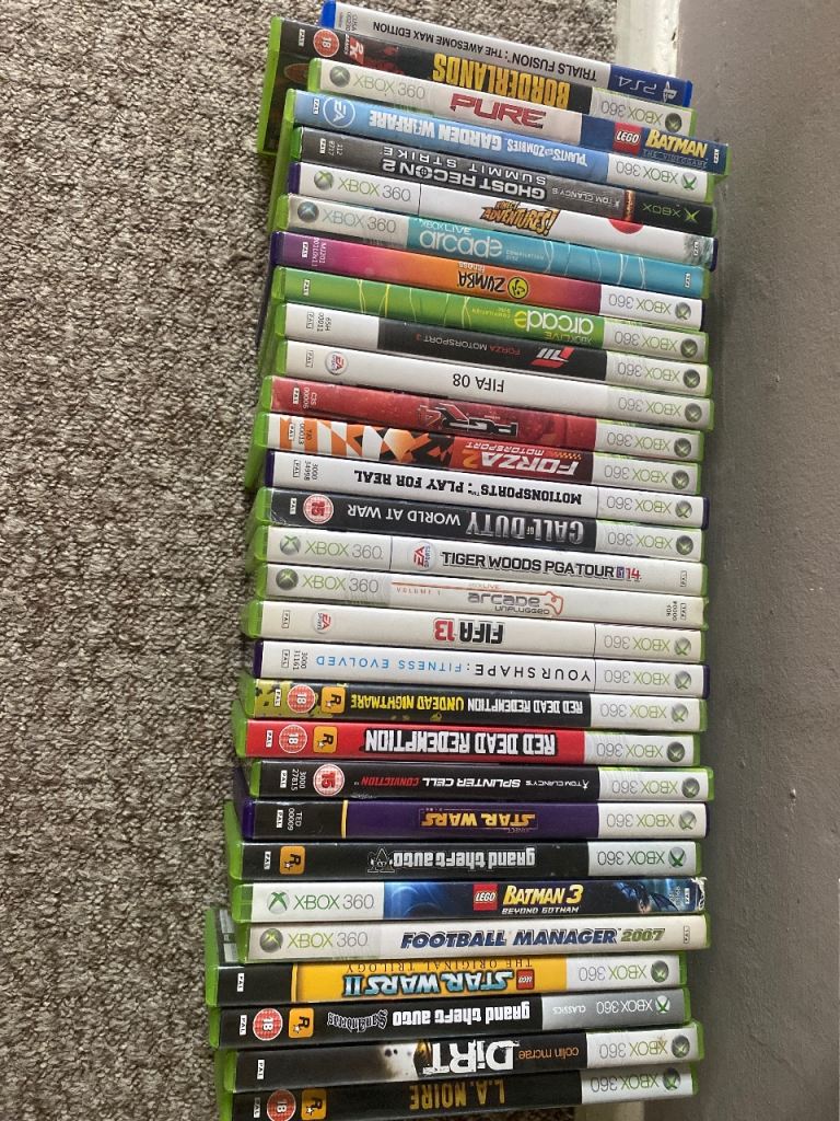 Xbox 360 games bundle 
