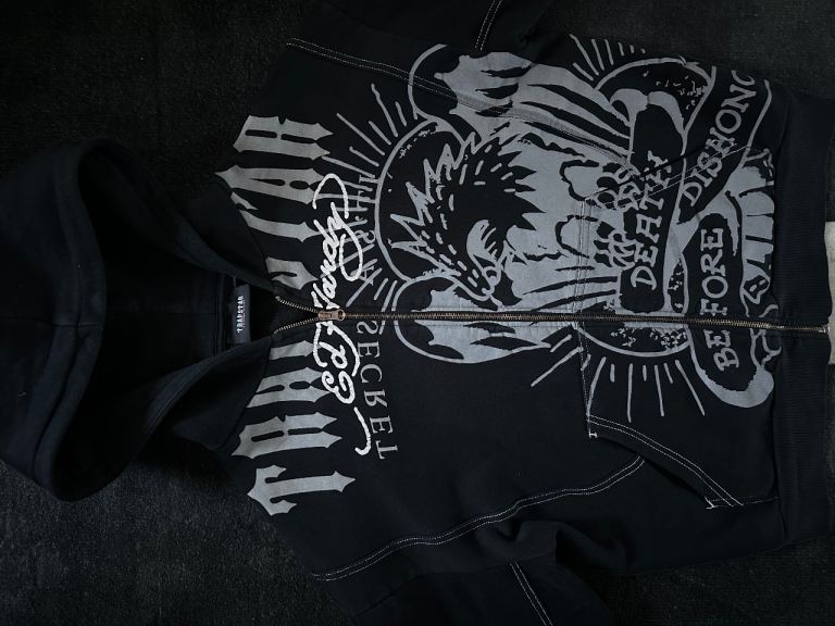 Trapstar x ed hardy collab