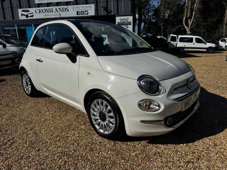 2017 Fiat 500 1.2 Lounge 3dr HATCHBACK Petrol Manual