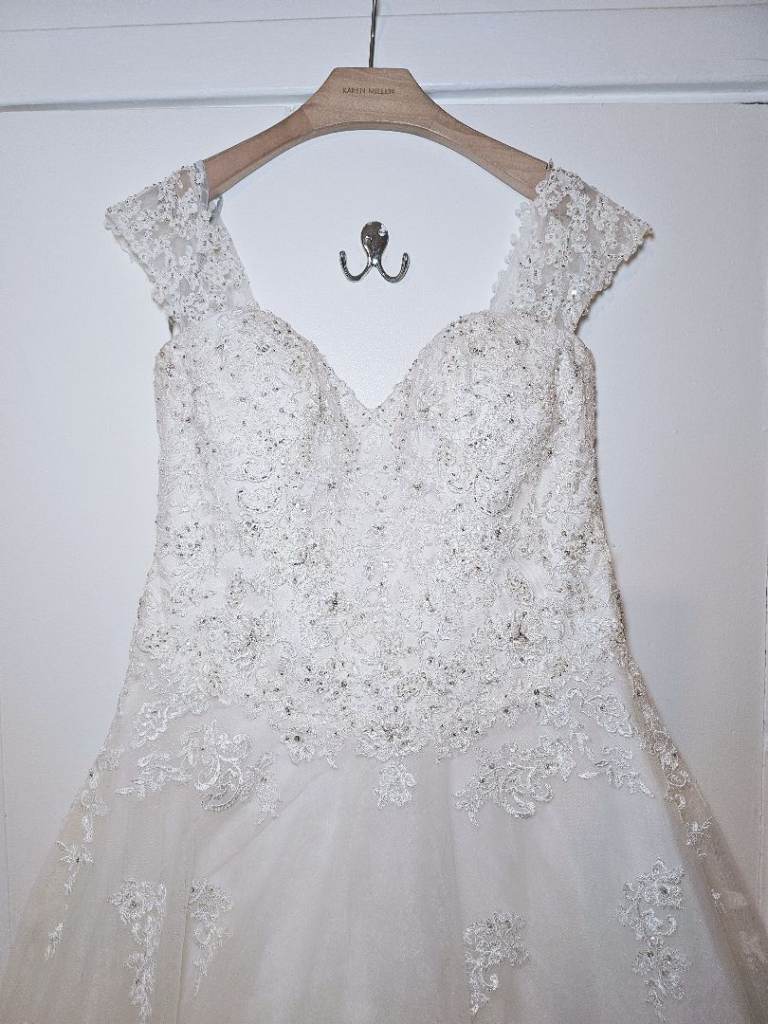 Wed2b Viva Bride Wedding Dress | Emmy - Blush | Size 16 