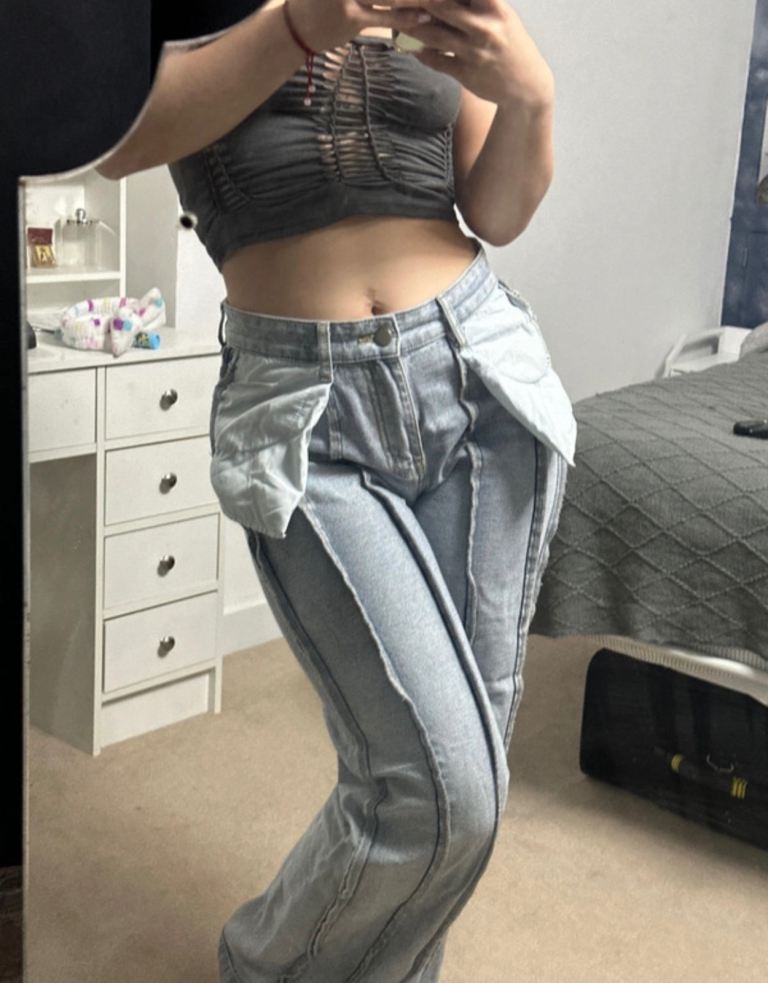 Light Blue Denim Jeans – Good Condition
