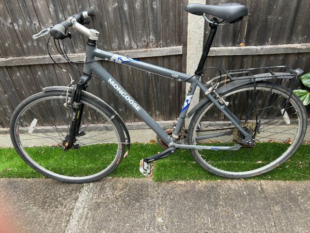 マングースCROSSWAY450 700C クロモリ 450mm VINTAGE Mongoose 450 Crossway Hybrid Mountain Bike | in Colchester, Essex