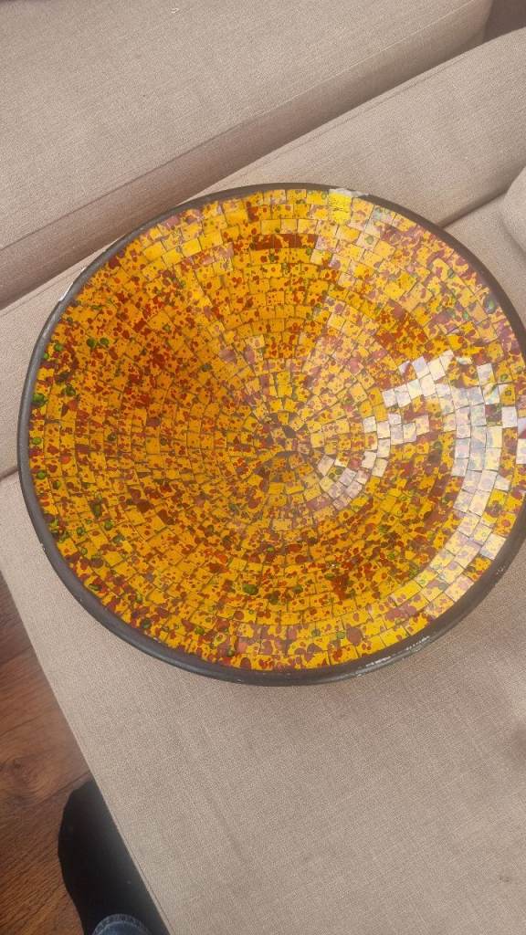 Decorative Mosaic display bowl only £5