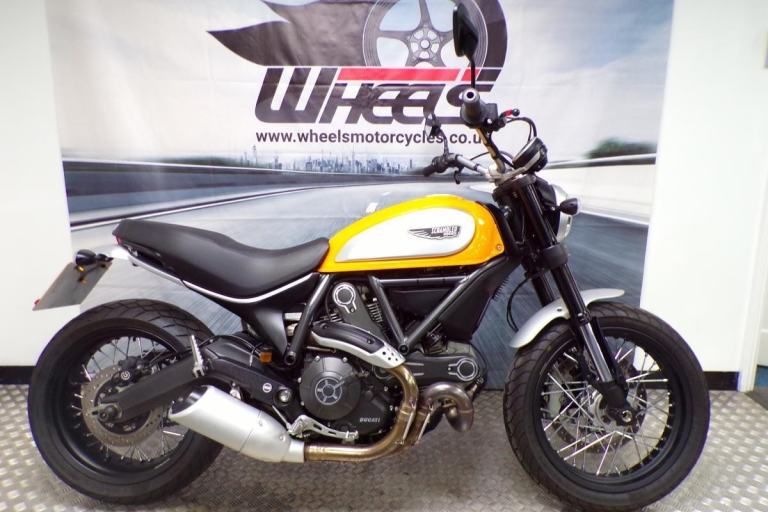 2017 DUCATI SCRAMBLER CLASSIC 803cc 