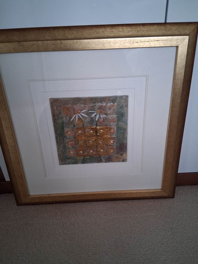 Andrea Boorman Mixed Media Daisy 1