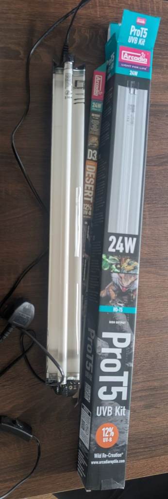Arcadia 24W UVB kit 12% desert 