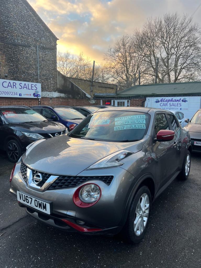 2017 Nissan Juke 1.6 N-Connecta 5dr Xtronic HATCHBACK Petrol Automatic