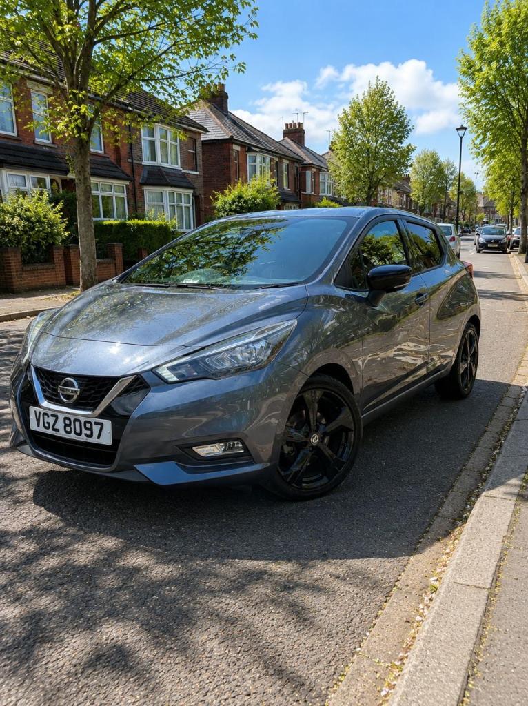 2022 + PRIVATE PLATE, NISSAN MICRA 1.0 IG-T N-SPORT MANUAL, 27K, FSH, MOT, ULEZ, HALF LEATHER