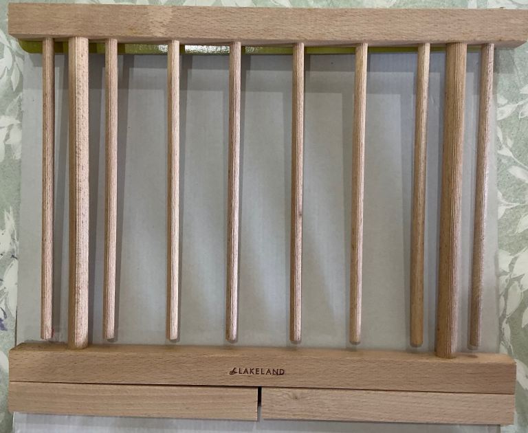 Lakeland Collapsible Pasta Drying Rack - Beechwood