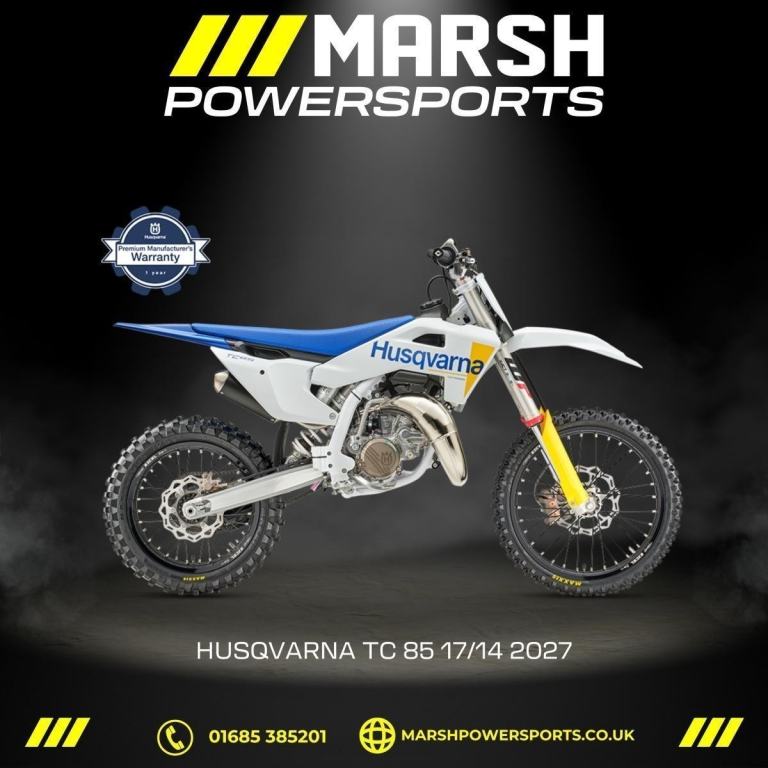 TC 85 2027 Model - Husqvarna Main Dealer - Reserve NOW!
