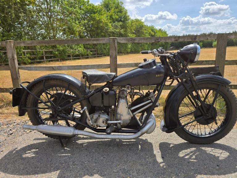 Ariel SG31 Sloper 1931 – Older Restoration – Running – V5c
