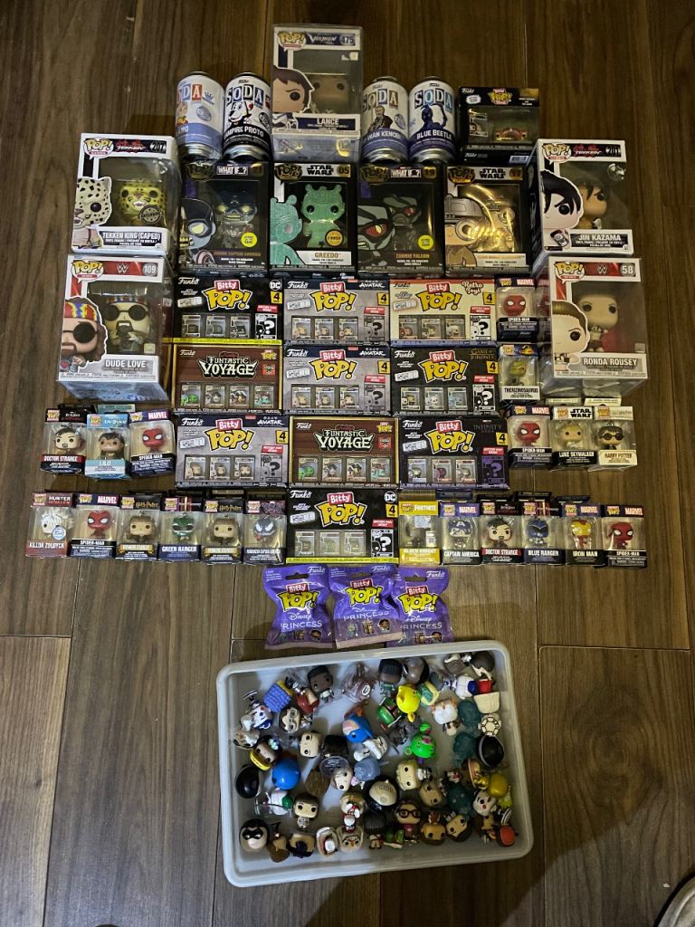 Huge Funko joblot new sealed mostly