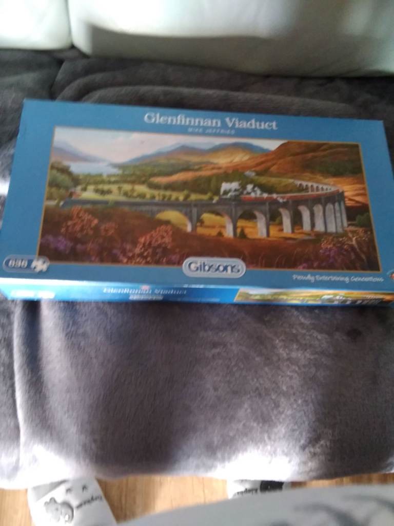 3 jigsaws puzzles 3 for £5.Village pond,the bakery, glenfinnan viaduct.