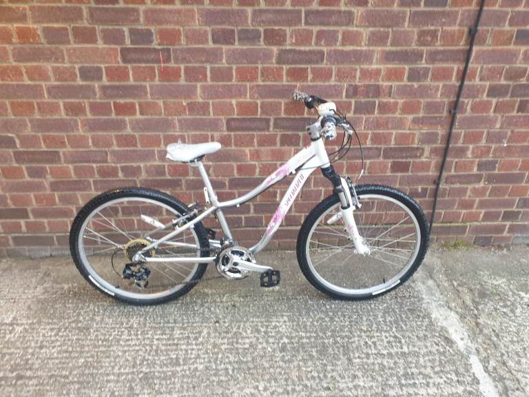 Specialized Hotrock Kids Mountain Bike - White/Pink, Good Condition