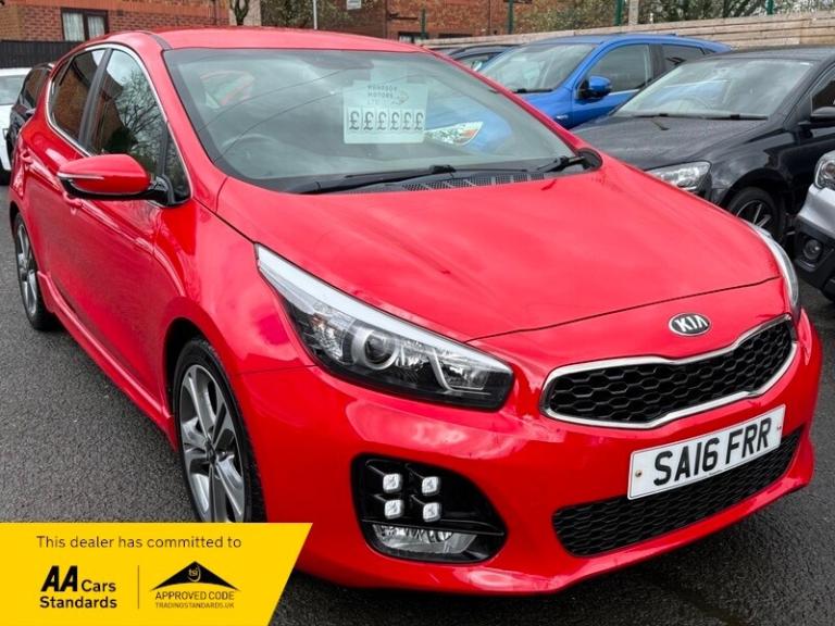 2016 Kia Ceed 1.6 CRDi ISG GT-Line 5dr HATCHBACK Diesel Manual