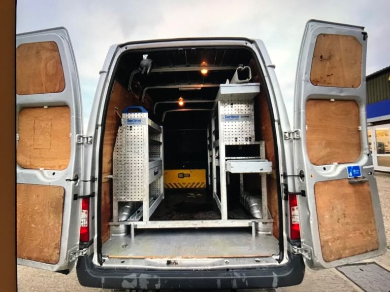 Sorting van racking 