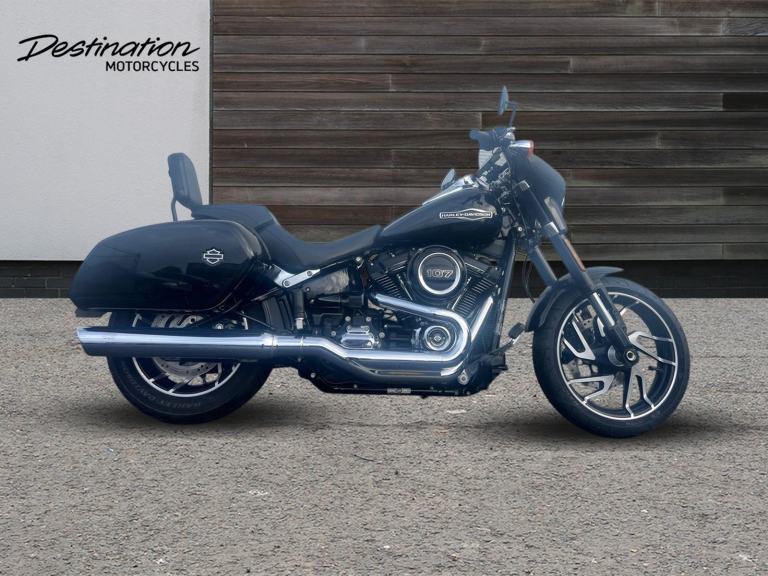 2019 Harley-Davidson Softail Sport Glide SPORT GLIDE 1745 19 black Manual