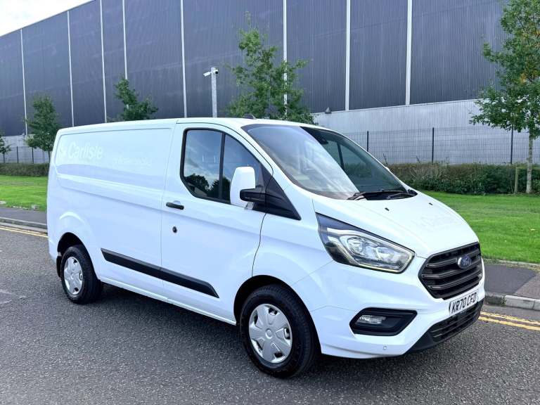 2020/70 FORD TRANSIT CUSTOM TREND 2.0 TDCI 105 PS-L1 H1 SWB-FROZEN WHITE-AIRCON!