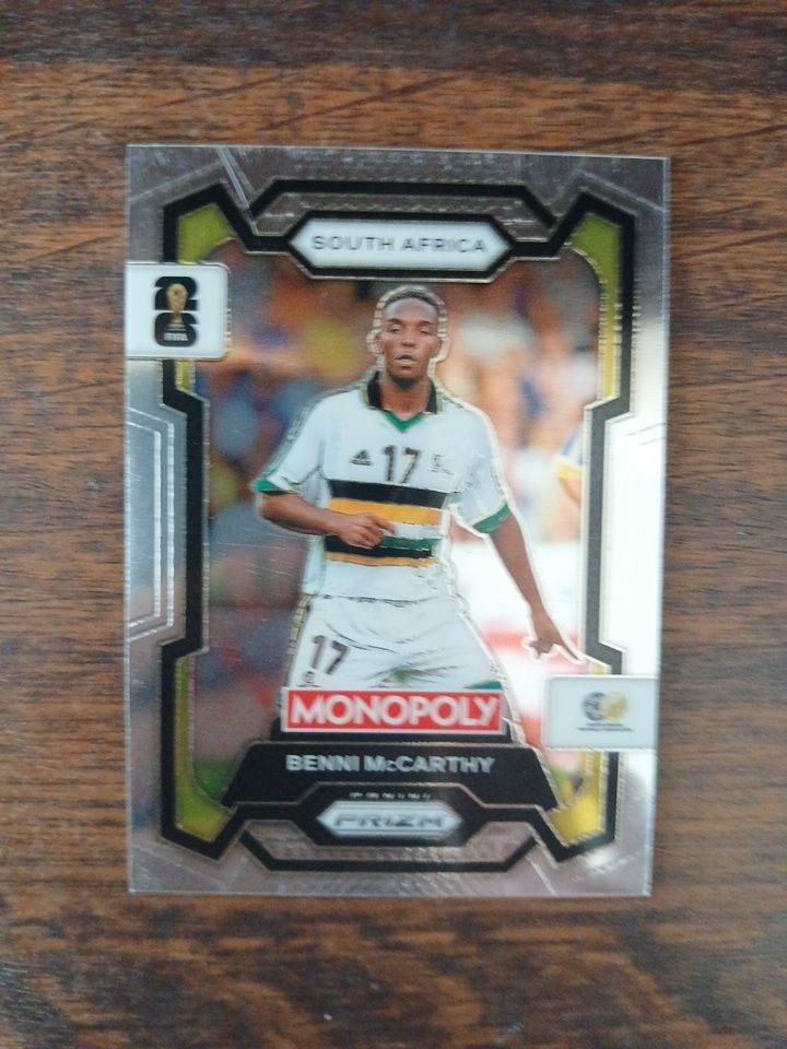 Benni McCarthy Monopoly Football Card – South Africa