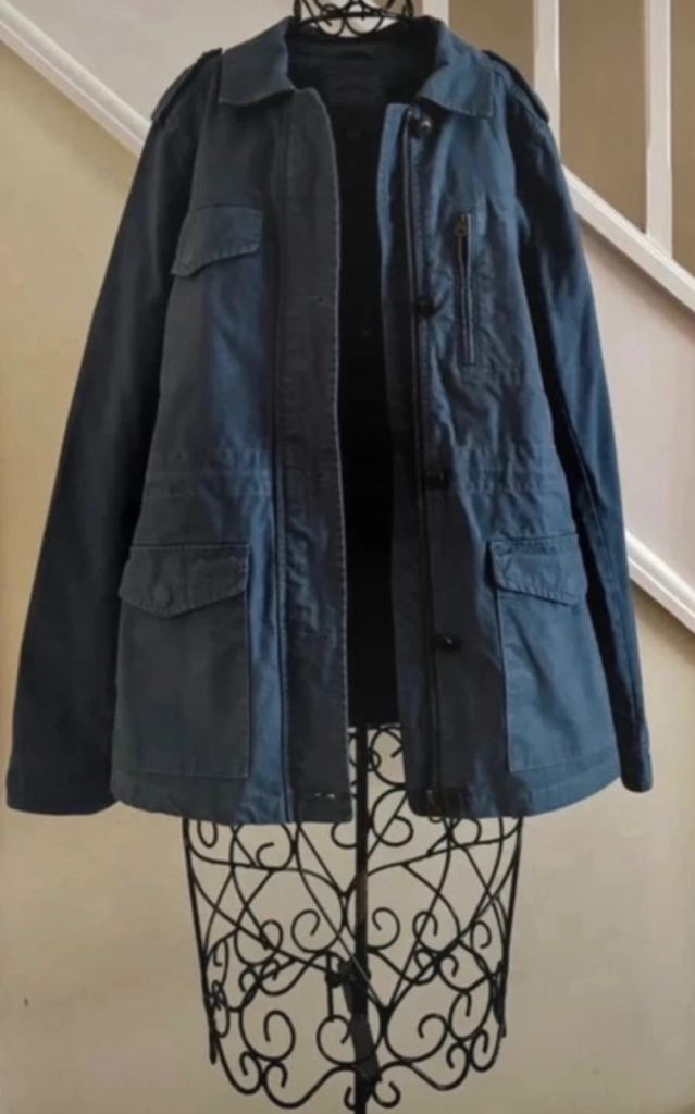 FatFace -Cotton Casual Navy Lightweight Jacket- Size 10