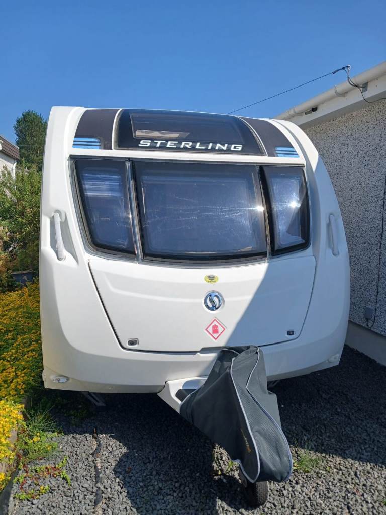 Sterling Eccles 2012 4 berth. **FIXED BEDS** IMMACULATE COND**MOTOR MOVER**