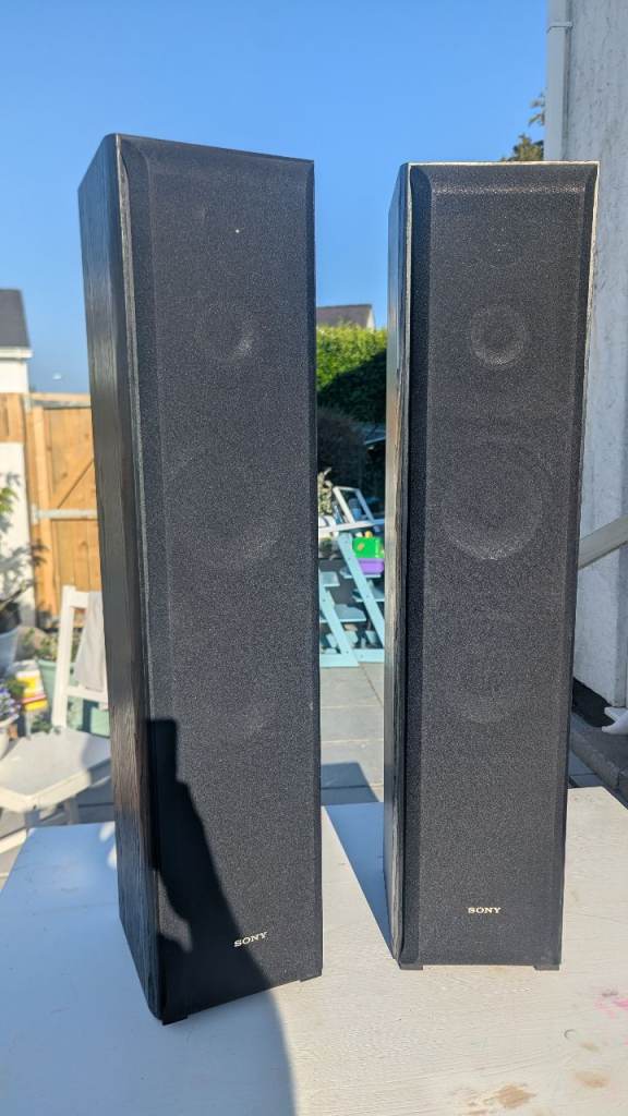 Sony SS-F6000P Speakers – Black, Good Condition