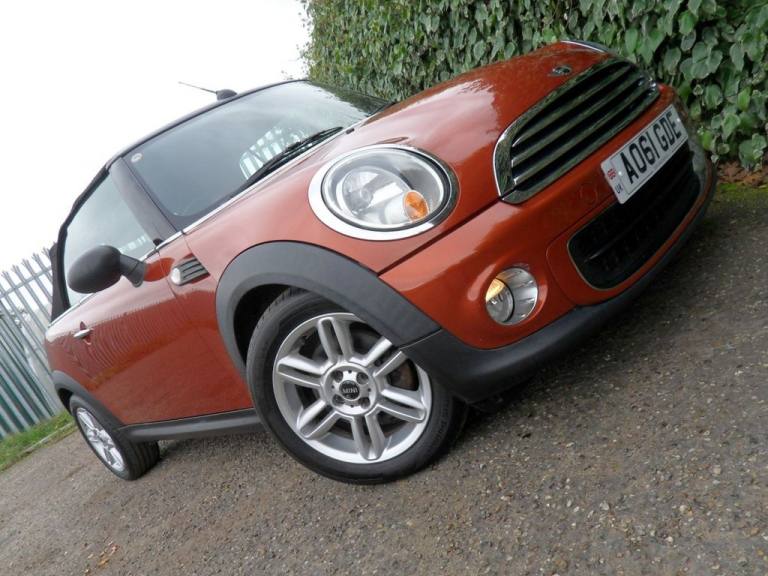 2011 61 MINI CONVERTIBLE 1.6 ONE CONVERTIBLE 2DR PETROL MANUAL EURO 5 (98 PS)